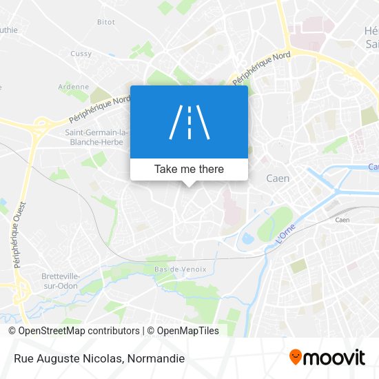 Rue Auguste Nicolas map