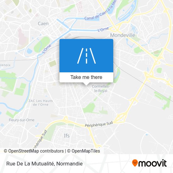 Rue De La Mutualité map