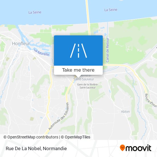 Rue De La Nobel map