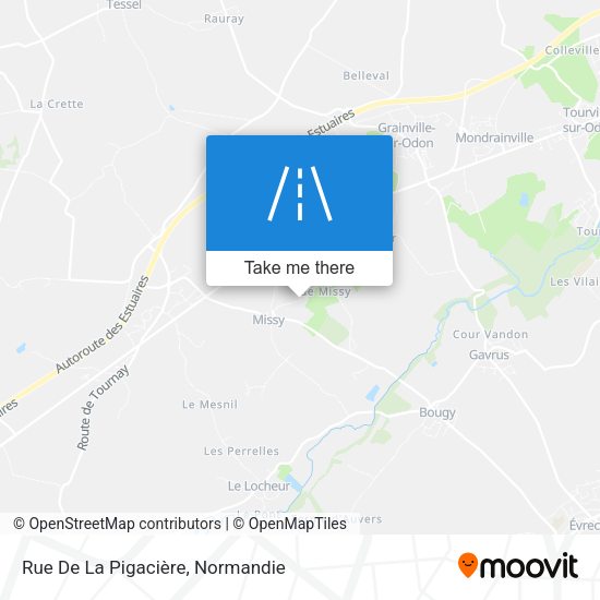 Rue De La Pigacière map