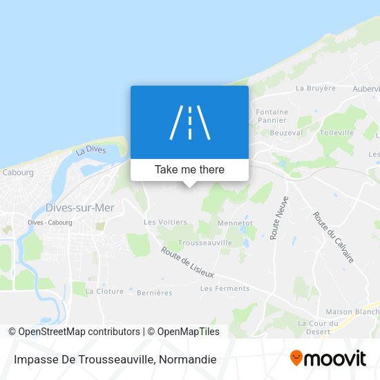 Impasse De Trousseauville map
