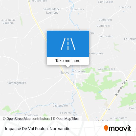 Impasse De Val Foulon map