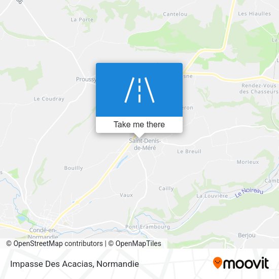 Impasse Des Acacias map