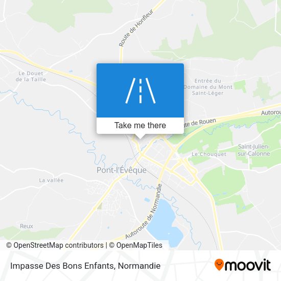 Impasse Des Bons Enfants map