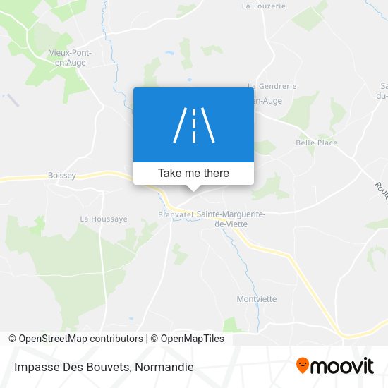 Impasse Des Bouvets map