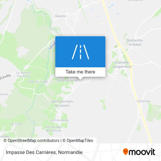 Impasse Des Carrières map