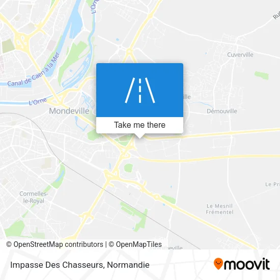 Impasse Des Chasseurs map
