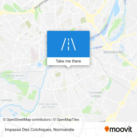Impasse Des Colchiques map