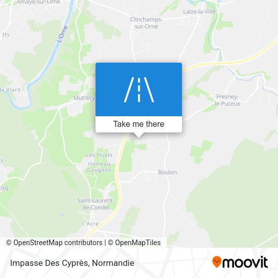 Impasse Des Cyprès map
