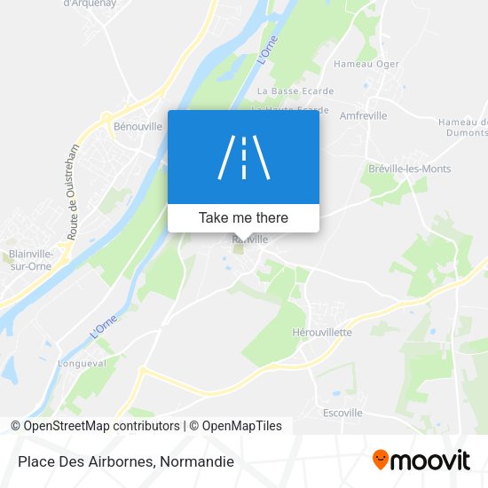 Place Des Airbornes map