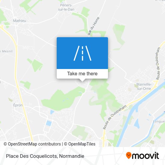 Place Des Coquelicots map