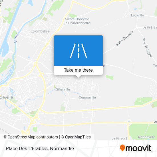 Place Des L'Erables map