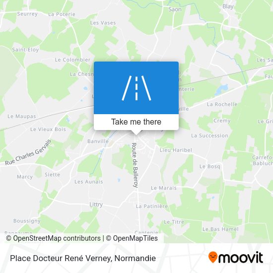 Place Docteur René Verney map