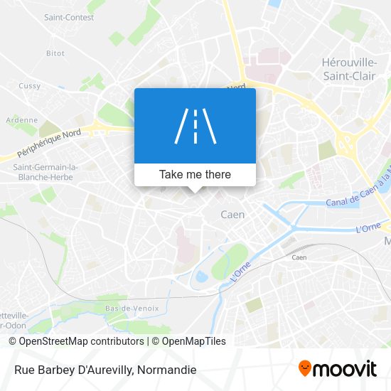 Rue Barbey D'Aurevilly map