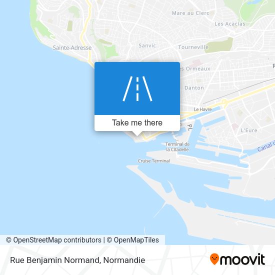 Rue Benjamin Normand map
