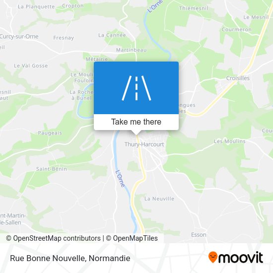 Rue Bonne Nouvelle map