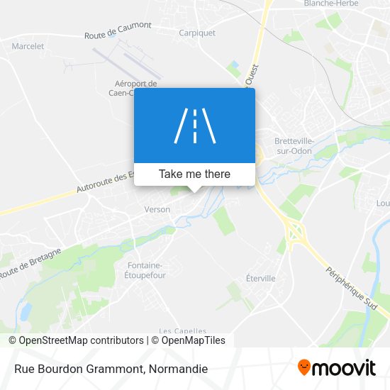 Rue Bourdon Grammont map