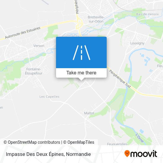 Impasse Des Deux Épines map
