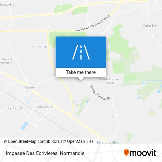 Impasse Des Ecrivières map