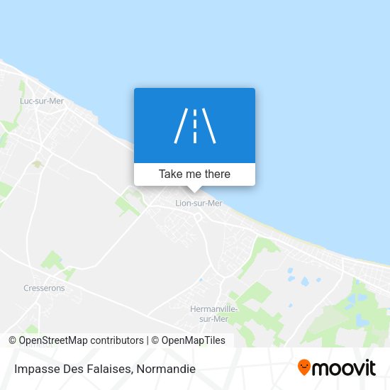 Impasse Des Falaises map