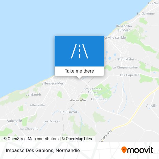 Impasse Des Gabions map