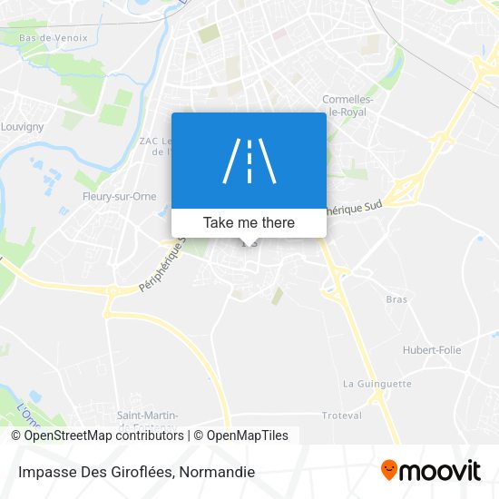 Impasse Des Giroflées map