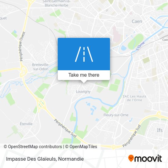 Impasse Des Glaïeuls map