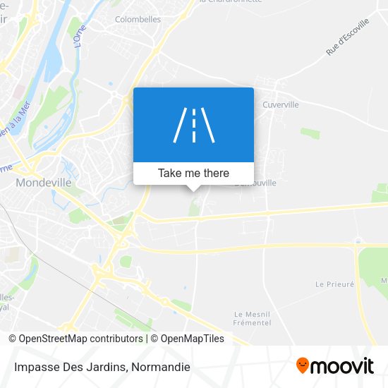 Impasse Des Jardins map
