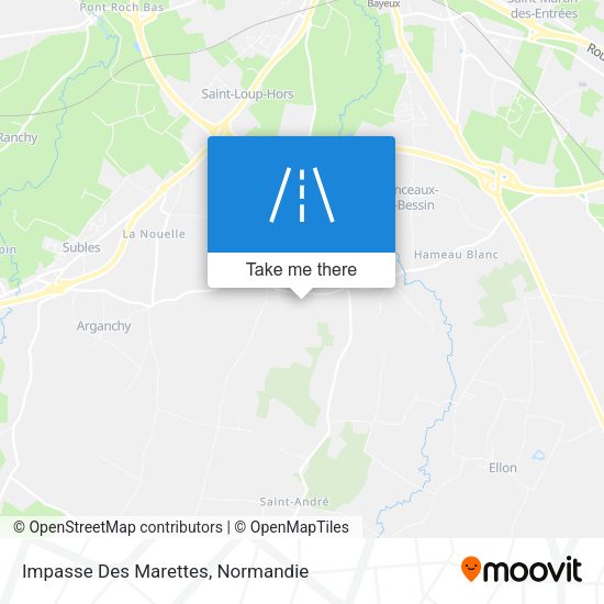 Impasse Des Marettes map