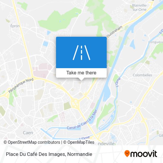 Place Du Café Des Images map