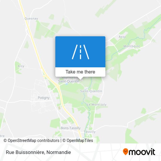 Rue Buissonnière map
