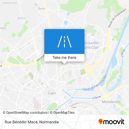 Rue Bénédic Macé map