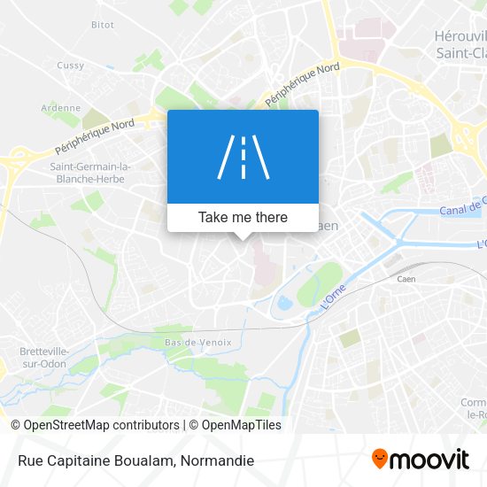 Rue Capitaine Boualam map