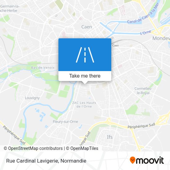 Rue Cardinal Lavigerie map