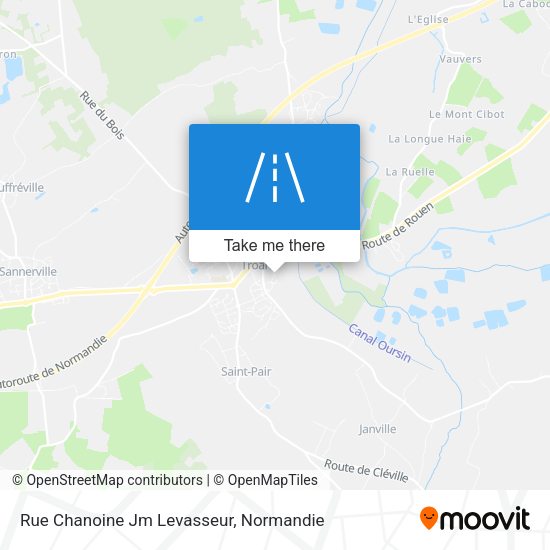 Rue Chanoine Jm Levasseur map