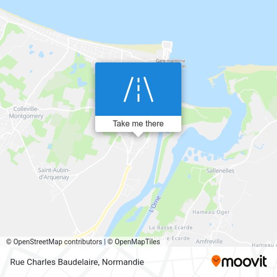 Rue Charles Baudelaire map