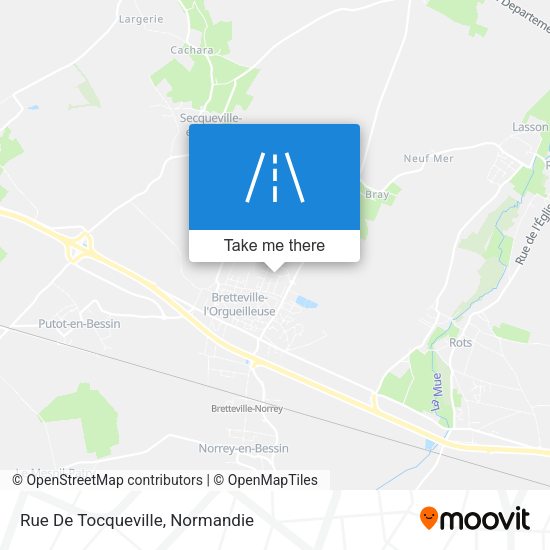 Rue De Tocqueville map