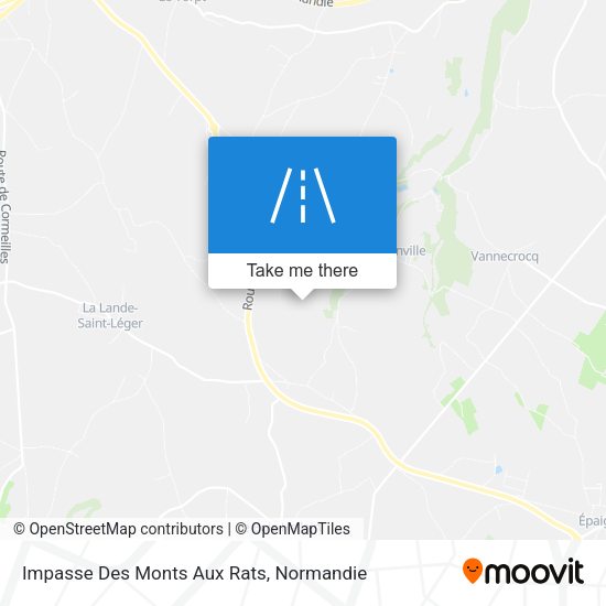 Impasse Des Monts Aux Rats map