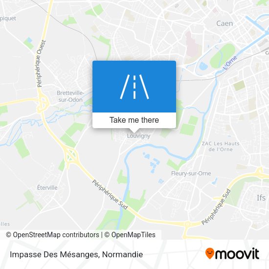 Impasse Des Mésanges map
