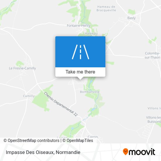 Impasse Des Oiseaux map