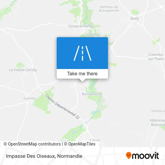 Impasse Des Oiseaux map
