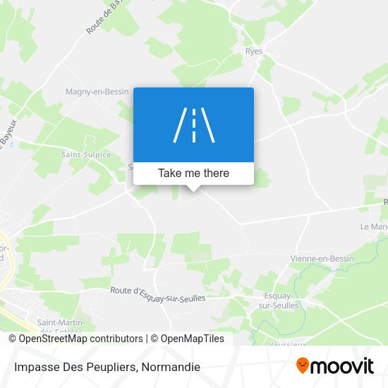 Impasse Des Peupliers map