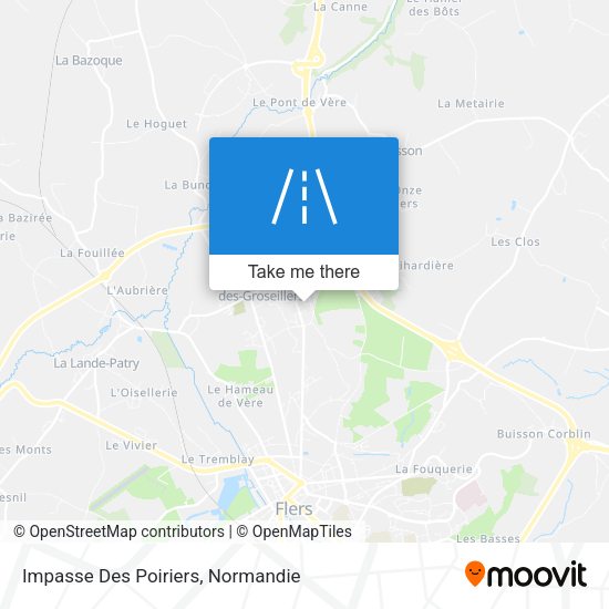 Impasse Des Poiriers map