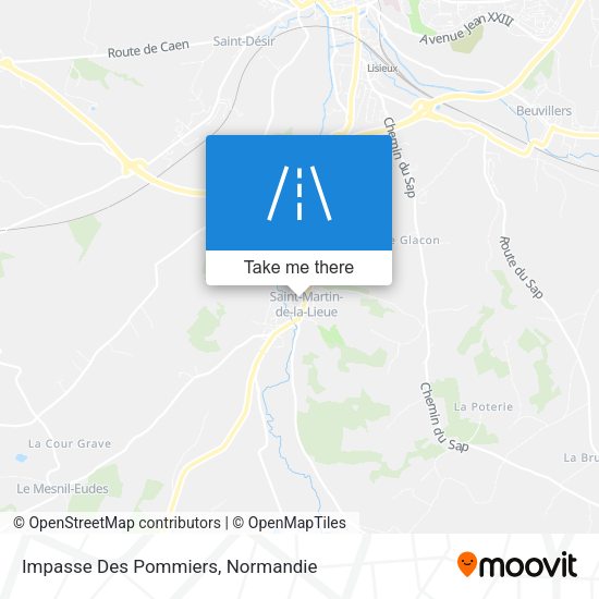 Impasse Des Pommiers map