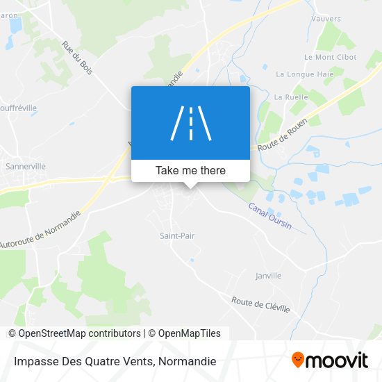 Impasse Des Quatre Vents map