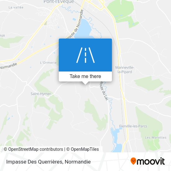 Impasse Des Querrières map