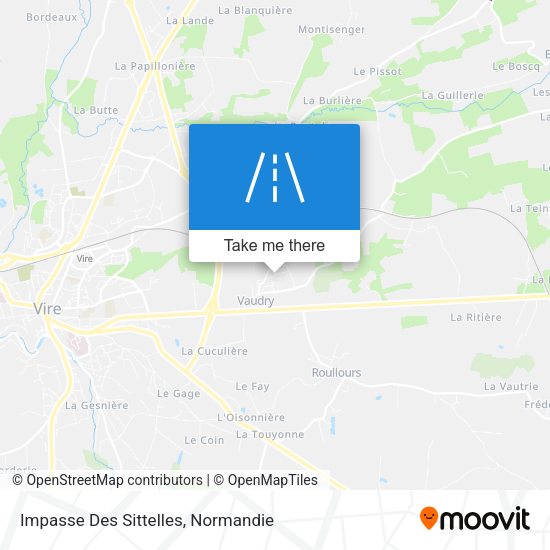 Impasse Des Sittelles map