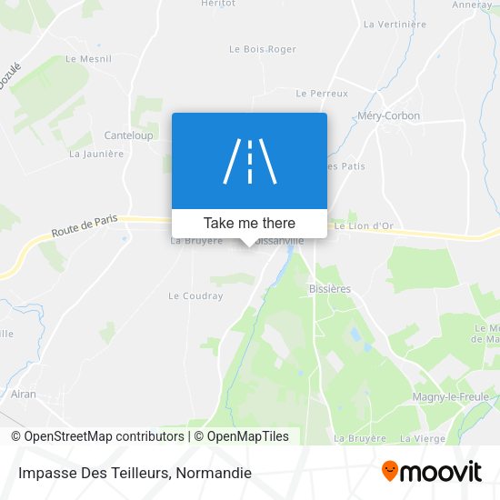 Impasse Des Teilleurs map