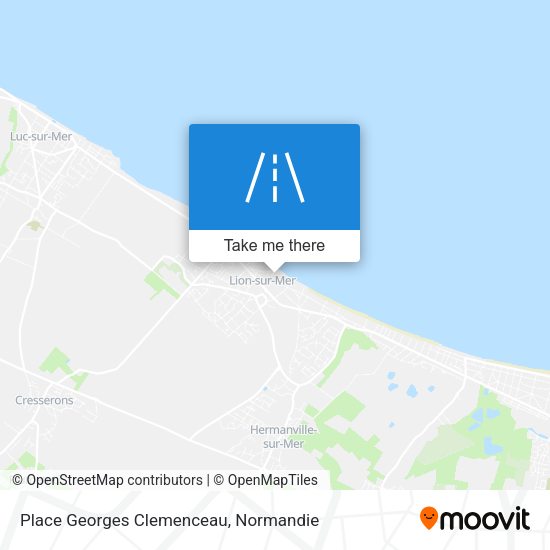 Place Georges Clemenceau map