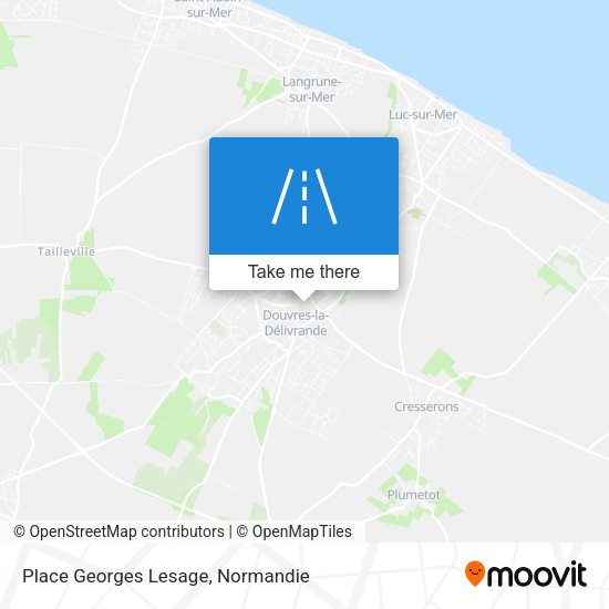 Place Georges Lesage map